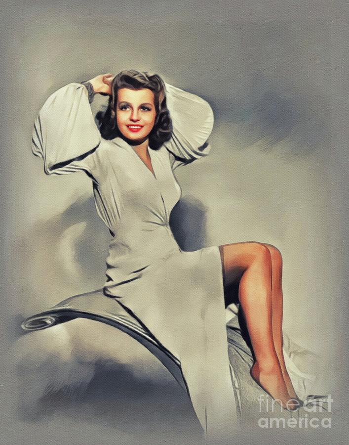 Betty Field, Vintage Actress Yoga Mat by Esoterica Art Agency - Fine Art  America