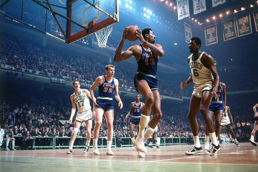 Bill Russell and Wilt Chamberlain Photograph by Dick Raphael Bill Russell and Wilt Chamberlain Photograph by Dick Raphael