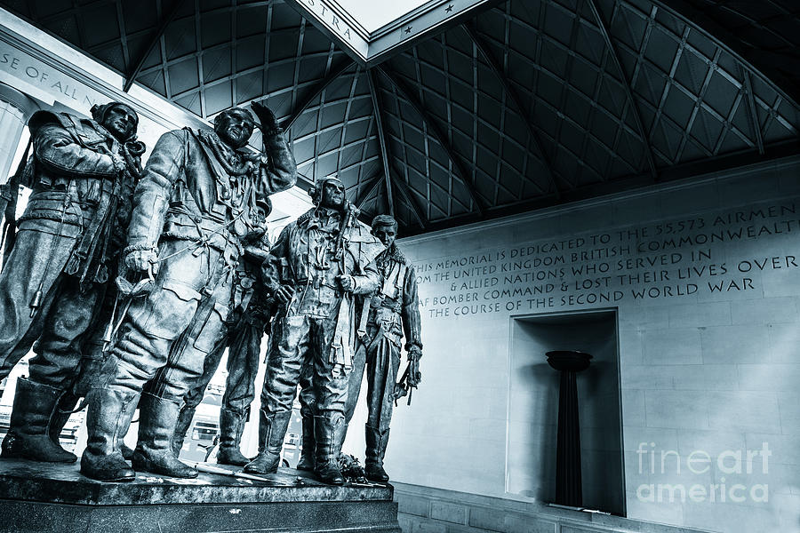 Bomber Command Memorial in Green Park London. #3 Photograph by Peter Noyce