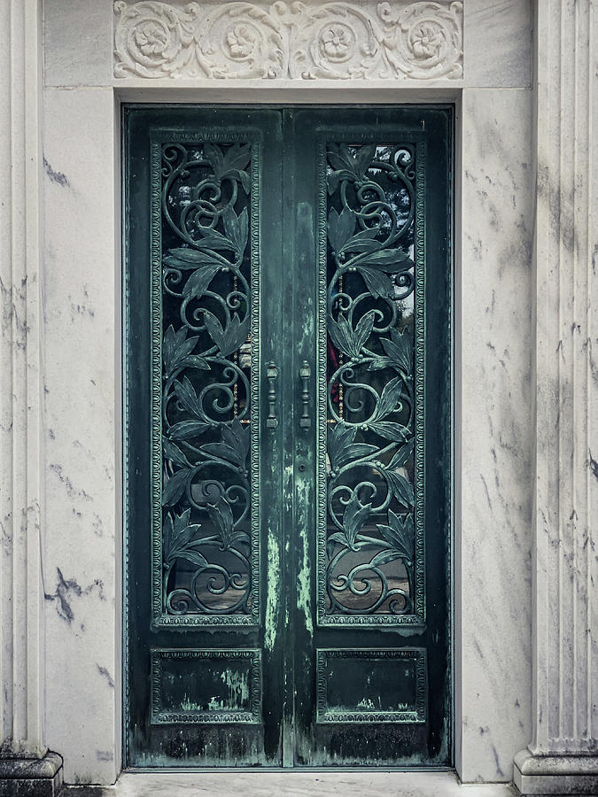 Bonaventure Crypt Door, Savannah, Georgia #2 Photograph by Dawna Moore Photography