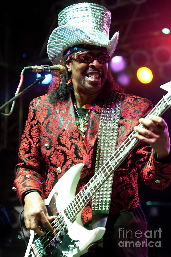 Bootsy Collins and The Funk University at Bonnaroo #3 Photograph by David Oppenheimer