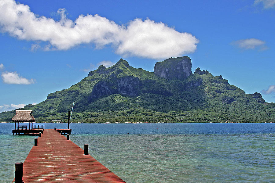 Bora Bora, Tahiti #1 Photograph by Richard Krebs