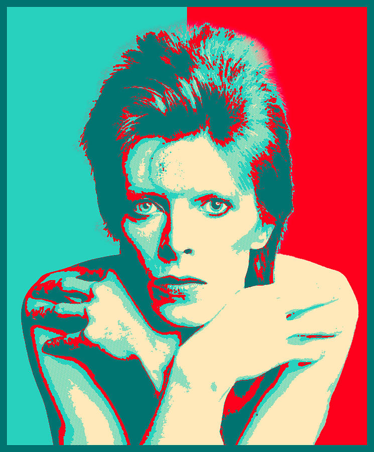 Bowie Digital Art by Robert Barsby - Fine Art America