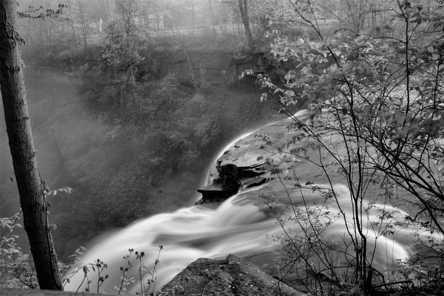 Brandywine Falls Photograph by Brad Nellis