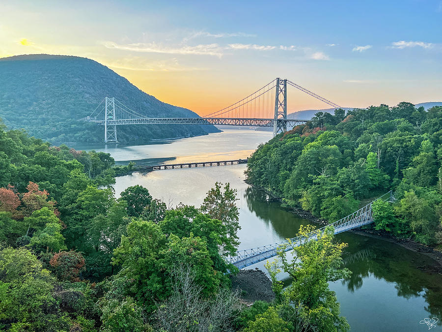 3 Bridges in Fort Montgomery at Sunrise Photograph by Thomas Patrick ...