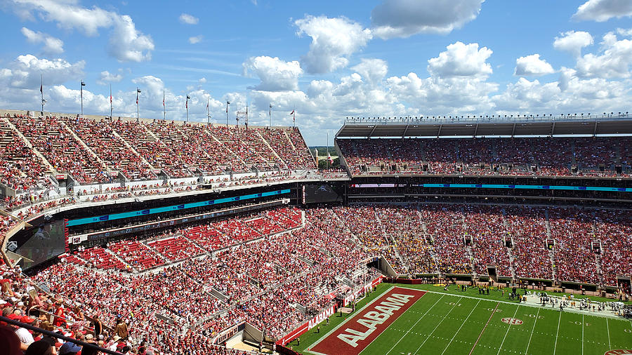 Bryant-Denny Stadium Panorama #3 Photograph by Kenny Glover - Pixels