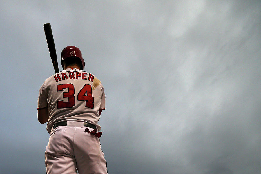 Bryce Harper Photograph by Patrick Smith