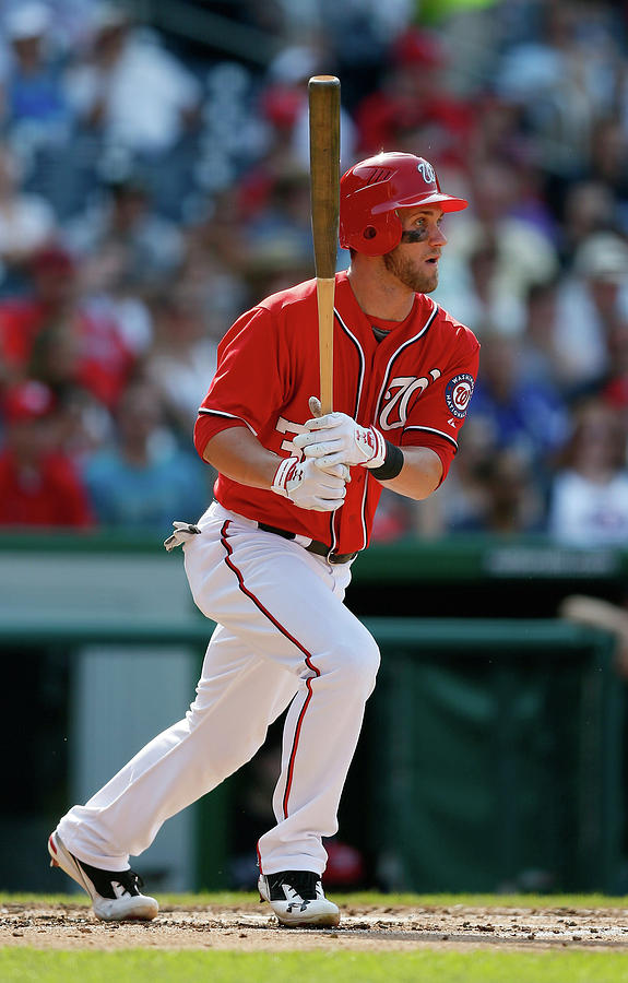 Bryce Harper #3 Photograph by Rob Carr