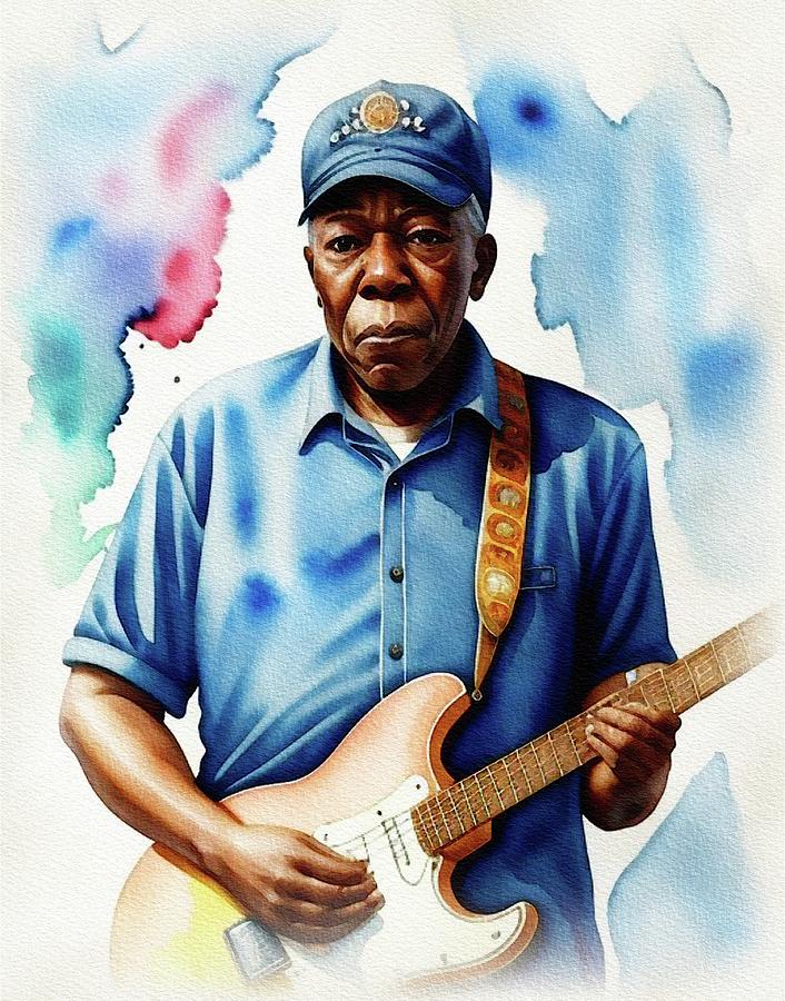 Buddy Guy, Music Legend Painting