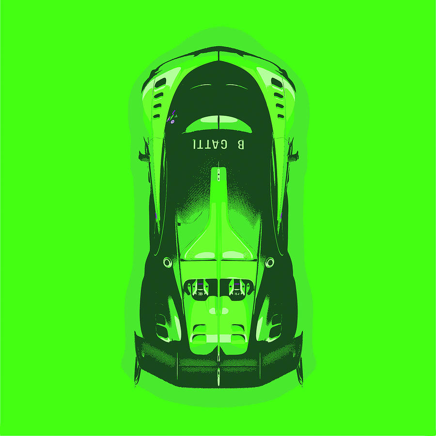 Bugatti Vision GT Digital Art by Thespeedart - Fine Art America