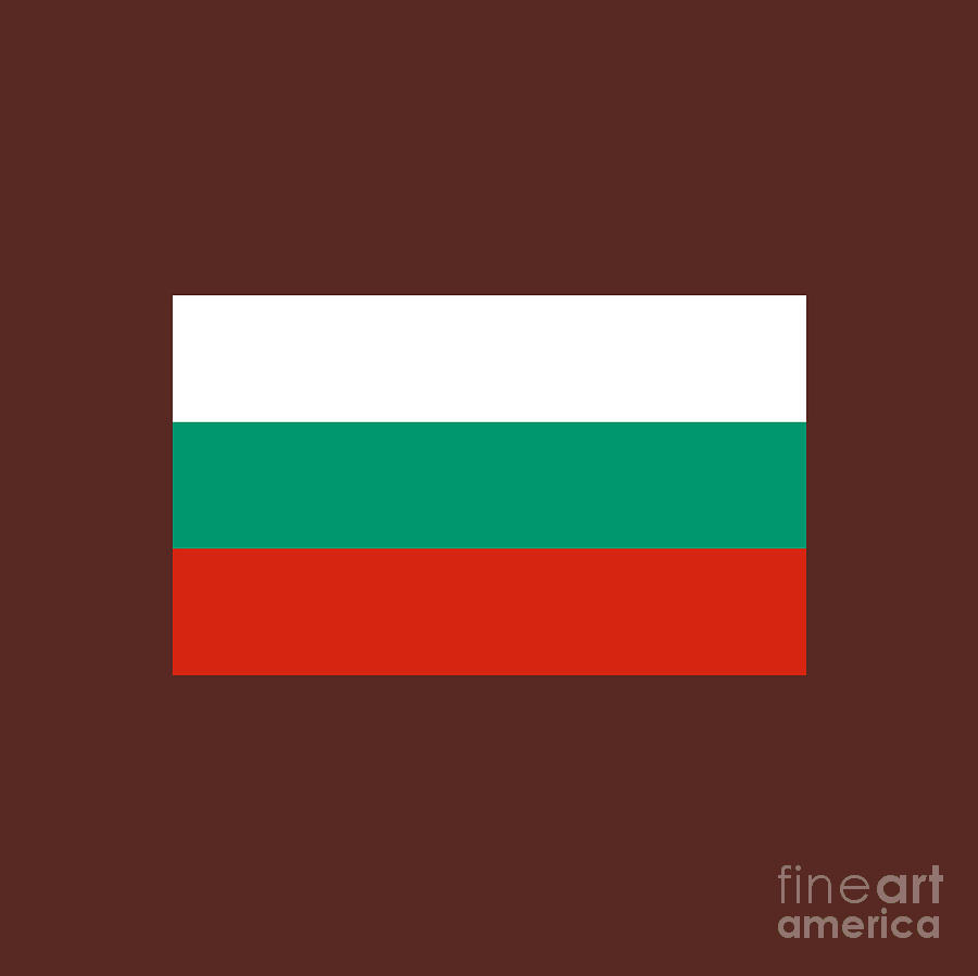Bulgaria Flag Digital Art