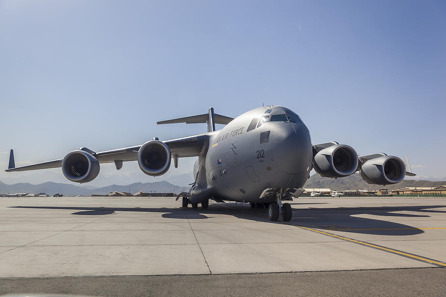 C-17 Military Cargo Transport Aircraft #3 Photograph by Guvendemir