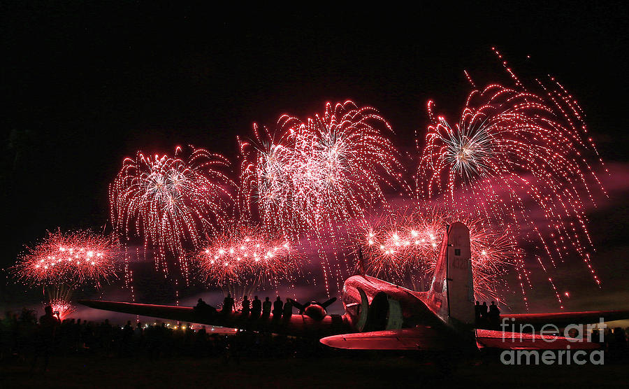 C47 Fireworks Photograph by David Brown Pixels