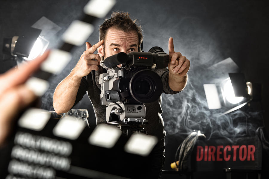 Cameraman on set #3 Photograph by Lisegagne