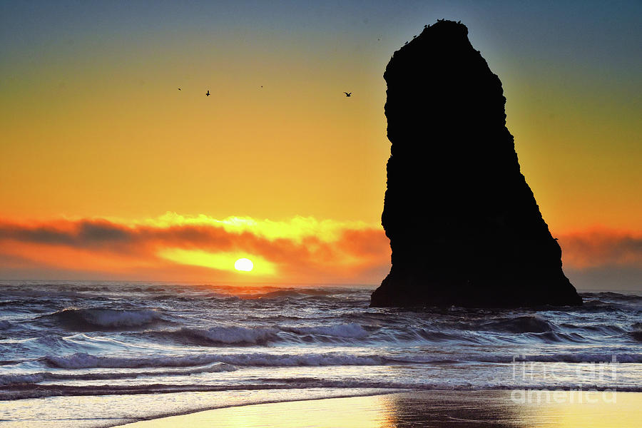 Cannon Beach Sunset #3 Photograph by Scott Cameron