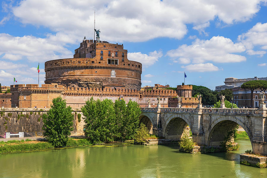 Castle of the Holy Angel in Rome #3 Photograph by Artur Bogacki