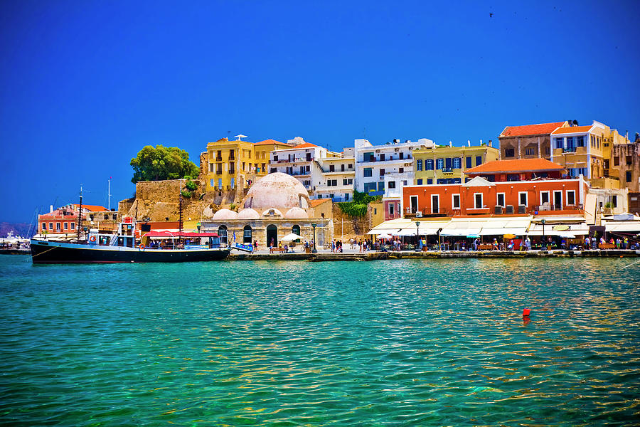 Chania Photograph By Halina Jasinska - Fine Art America