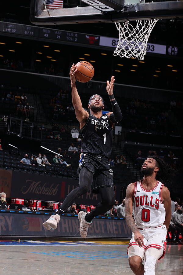 Chicago Bulls v Brooklyn Nets Photograph by Nathaniel S. Butler