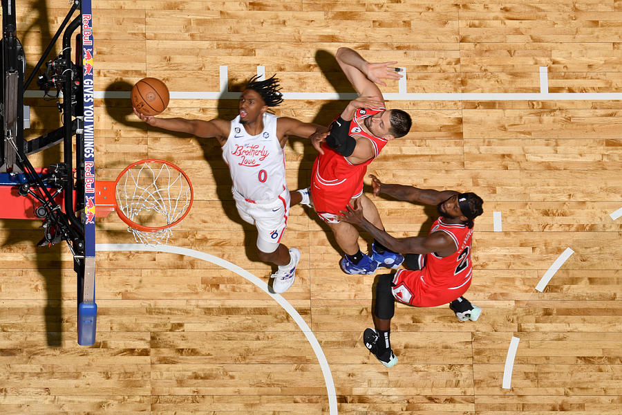 Chicago Bulls v Philadelphia 76ers Photograph by Jesse D. Garrabrant