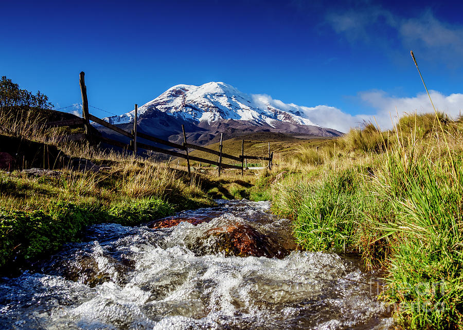 Chimborazo Volcano, Ecuador Photograph by Karol Kozlowski - Fine Art ...