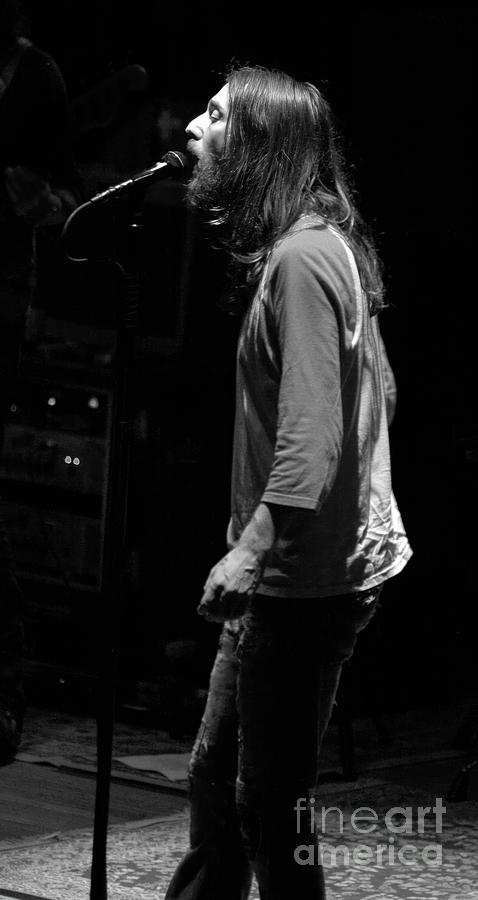 Musician Photograph - Chris Robinson with The Black Crowes #3 by David Oppenheimer