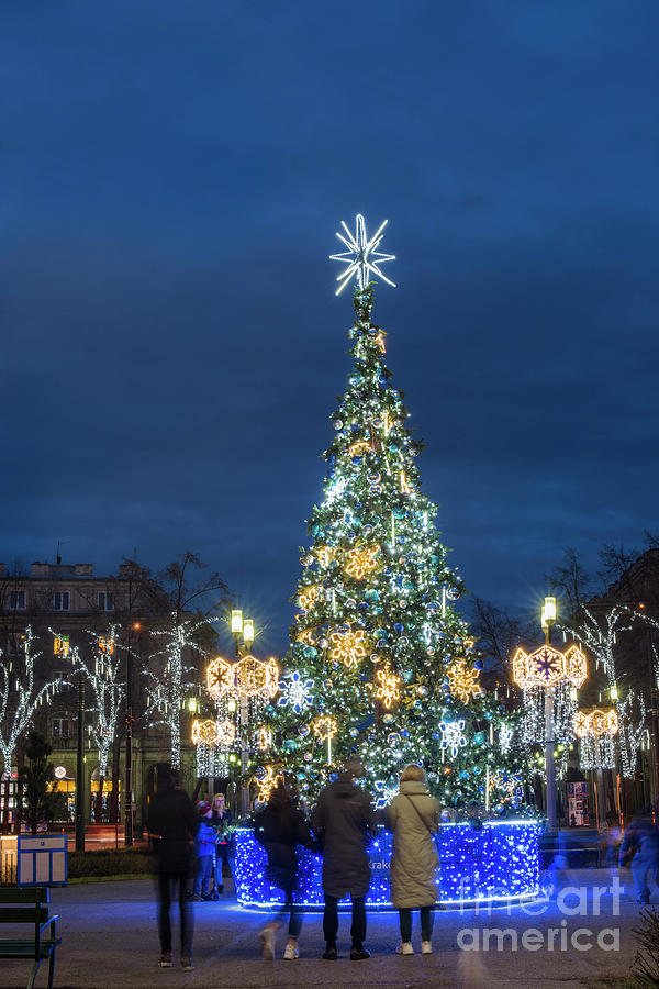 Christmas time in Nowa Huta, Krakow, Poland, 2019 #3 Photograph by Juli Scalzi