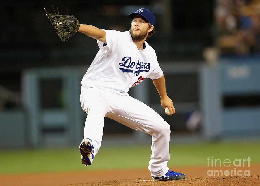 Clayton Kershaw Photograph - Clayton Kershaw #3 by Stephen Dunn