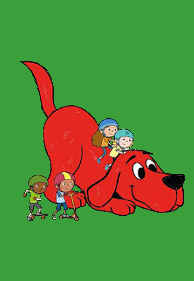 Clifford the big red dog Drawing by The Gallery - Fine Art America