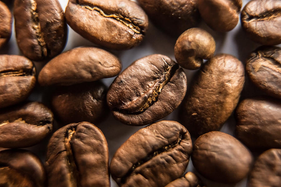Closeup Of Brown Coffee Background #3 Photograph by Sarymsakov