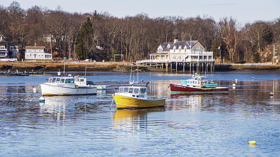 Cohasset Harbor Photograph by Mike Poland