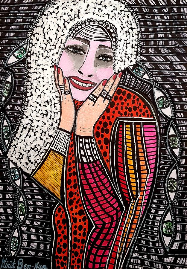 Colorful Art By Israeli Artist Mirit Ben-nun Painting By Mirit Ben-nun 