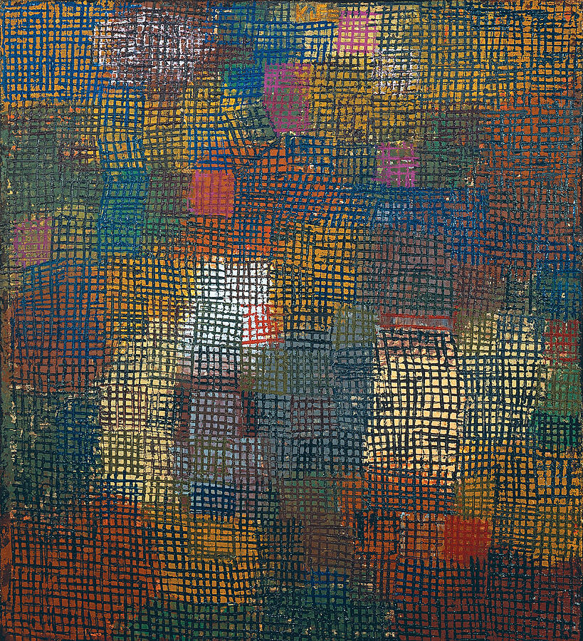 Colors from a Distance Painting by Paul Klee - Fine Art America