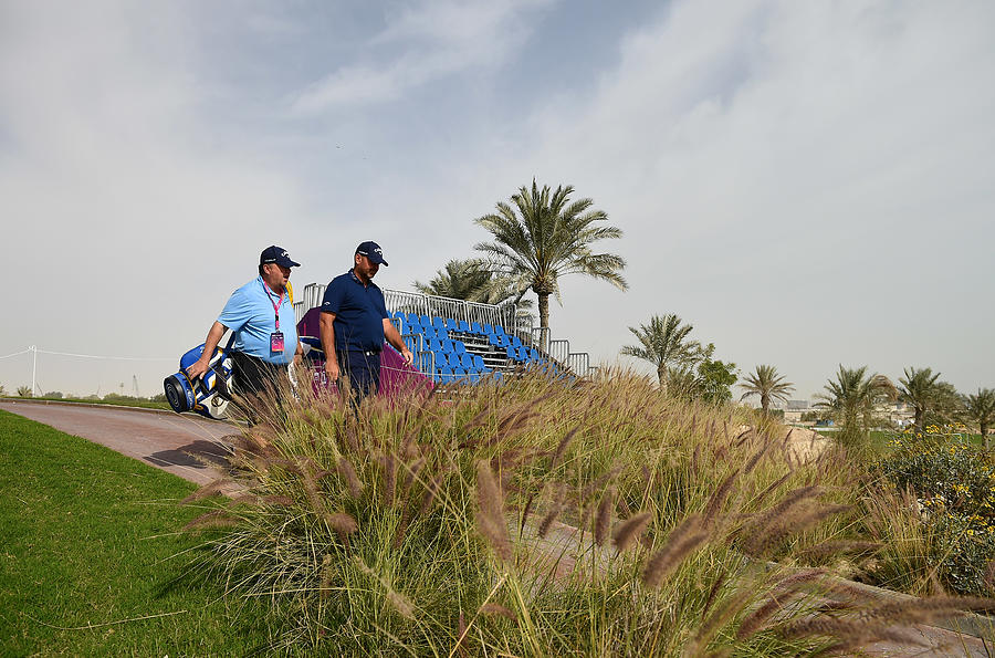 Commercial Bank Qatar Masters - Previews #3 Photograph by Tom Dulat