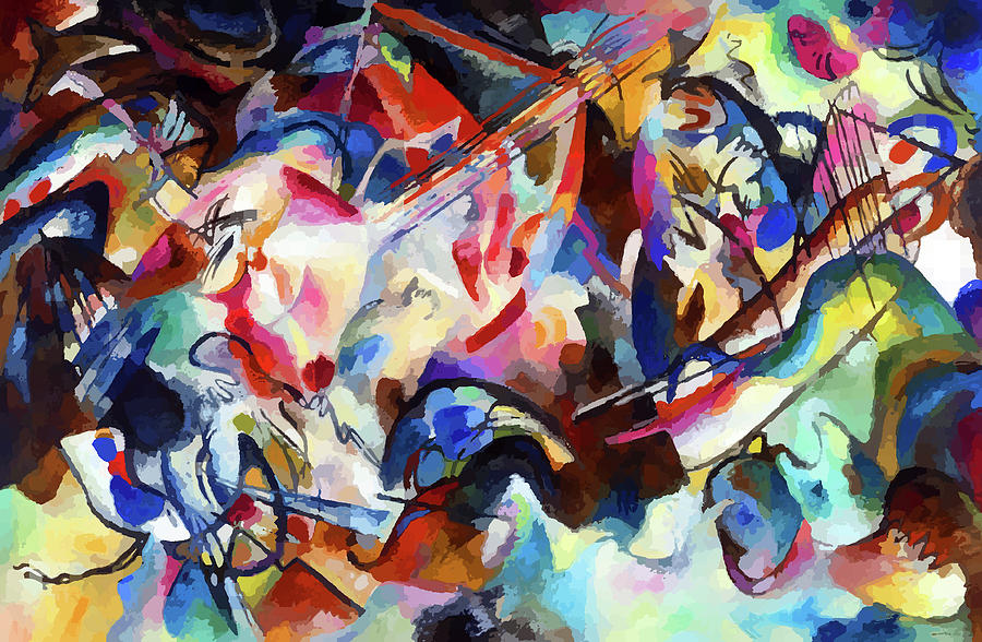 Composition VI Painting by Wassily Kandinsky - Pixels