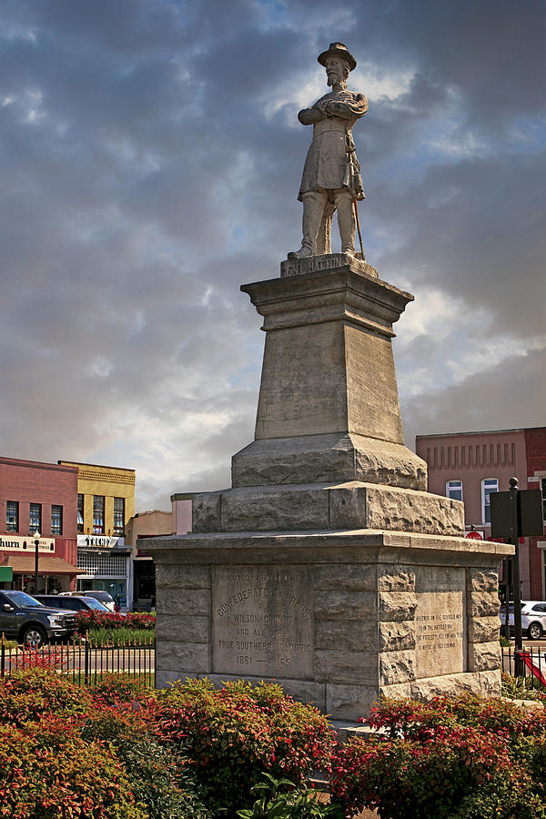 Confederate Monument Lebanon TN #3 Photograph by Chris Smith