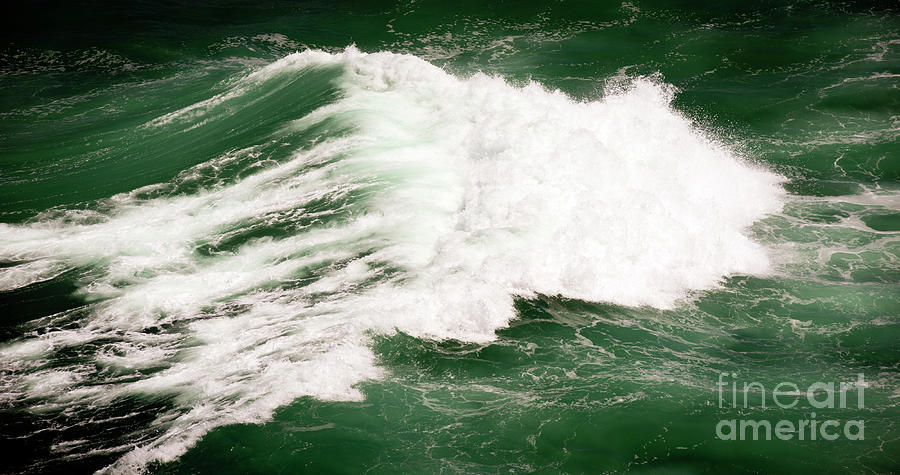 Nature Photograph - Crashing Waves #3 by THP Creative