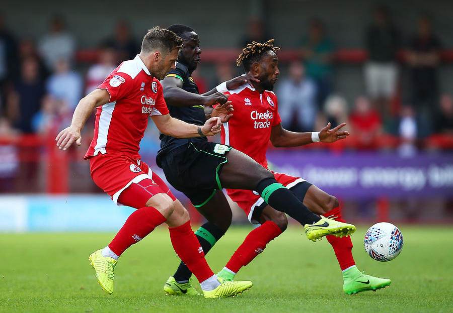 Crawley Town v Yeovil Town - Sky Bet League Two #3 Photograph by Jordan Mansfield