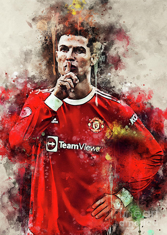 Cristiano Ronaldo 7 Digital Art by Rezeky Art - Fine Art America