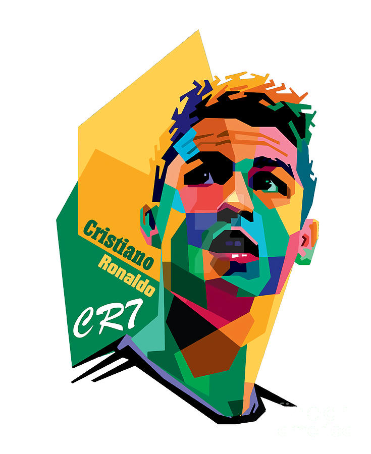 Cristiano Ronaldo Digital Art By Mark Francis Fine Art America