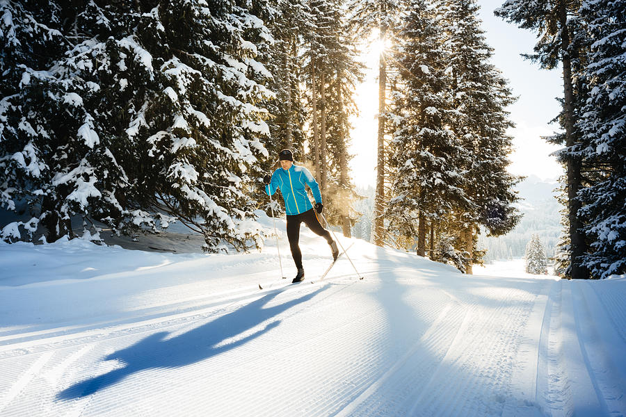 Cross Country Skiing #3 Photograph by TommL