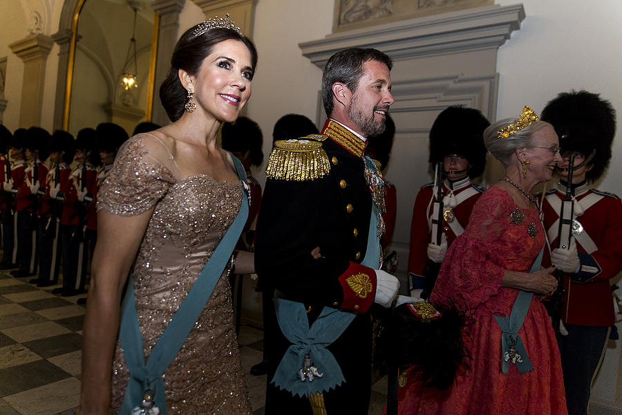 Crown Prince Frederik of Denmark Holds Gala Banquet At Christiansborg Palace #3 Photograph by Ole Jensen Crown Prince Frederik of Denmark Holds Gala Banquet At Christiansborg Palace #3 Photograph by Ole Jensen