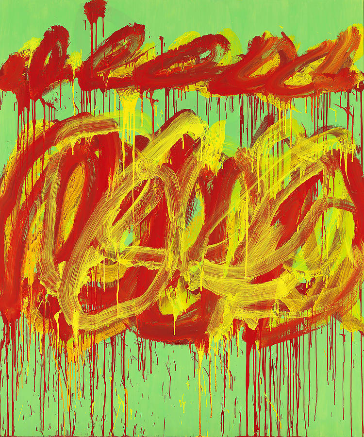 Expressionism Painting - Cy Twombly #3 by Emma Ava