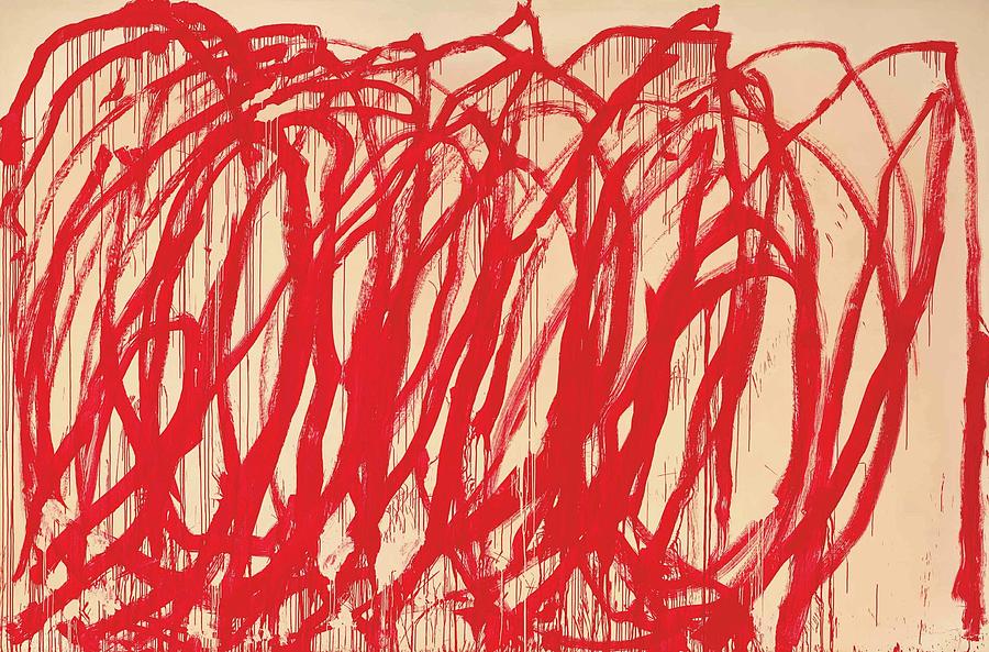 Cy Twombly Painting - Cy Twombly, Untitled #3 by Dan Hill Galleries