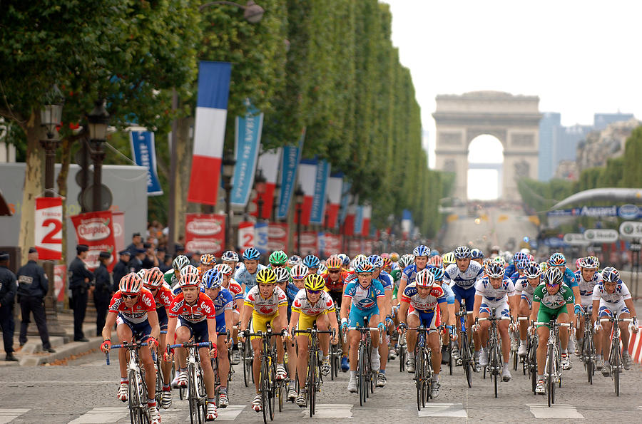 Cycling : Tour De France 2005 / Stage 21 #3 Photograph by Tim de Waele