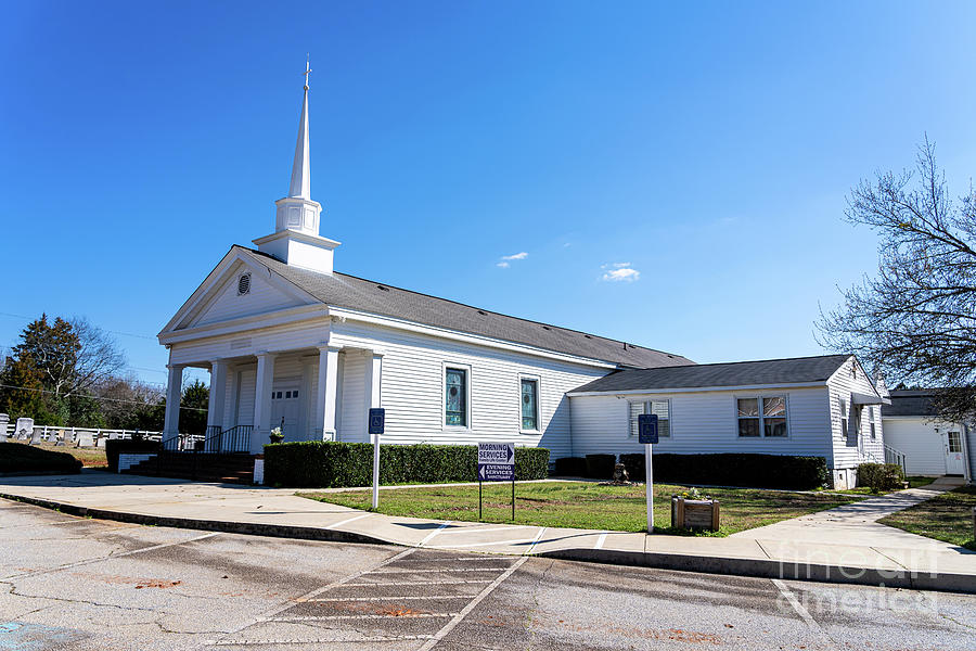 Damascus Baptist Church - Appling GA Photograph by The Photourist ...