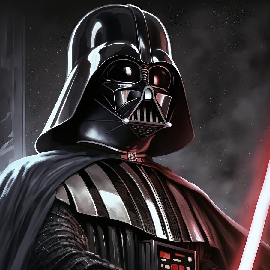 Darth Vader Digital Art by William Ernst - Pixels