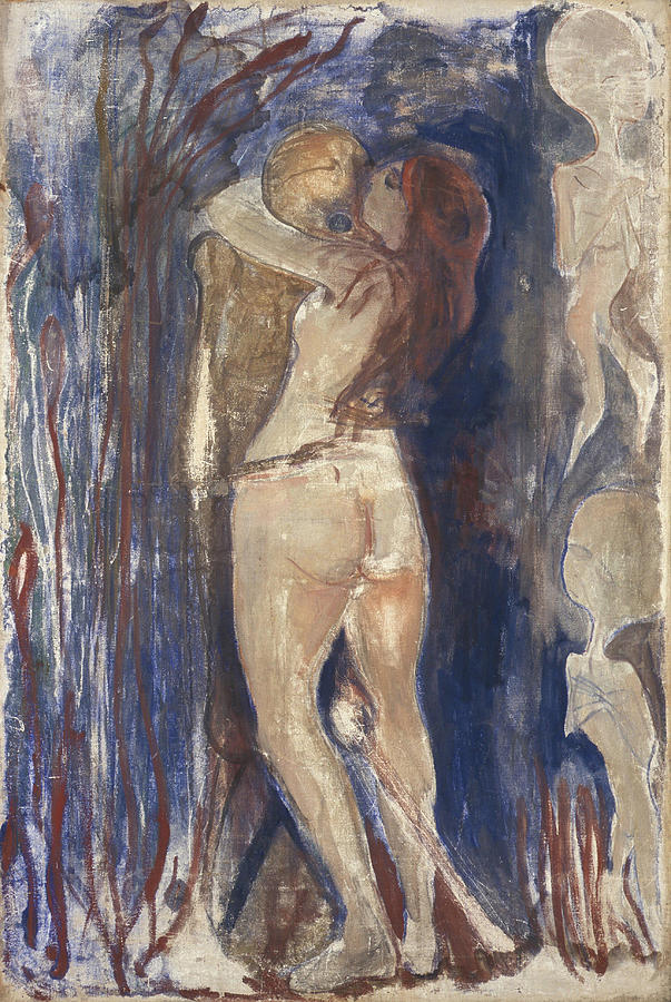 Edvard Munch Painting - Death and Life  #3 by Edvard Munch