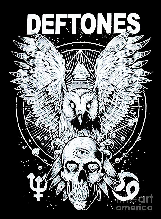 Deftones band metal popular 12af Glass Art by Andidewi Art - Fine Art ...