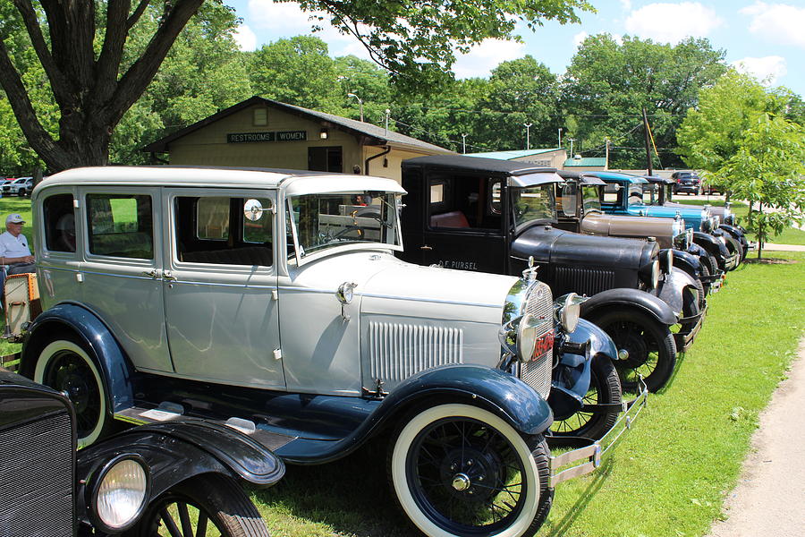 Deming Park Antique Cars 100th Anniversary Photograph by R John