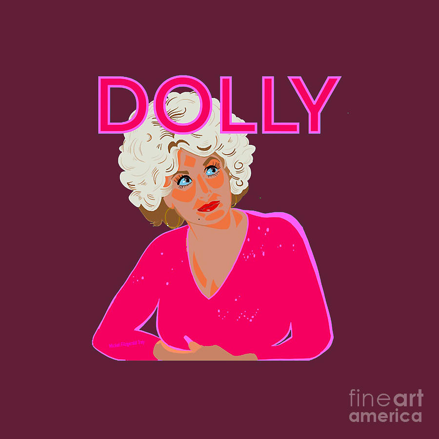 Dolly Parton Drawing by Carla Aryani | Fine Art America